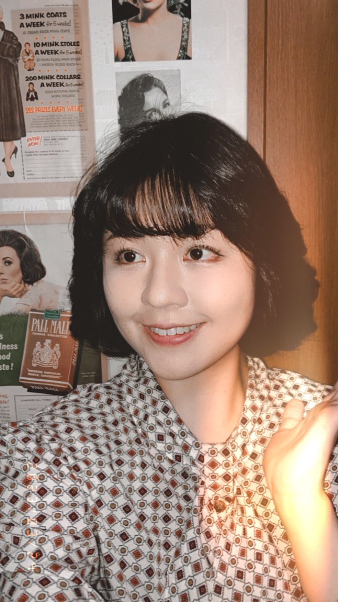 nacchan_s75's tweet photo. ヘアカット✂︎
キョンキョンと菊池桃子ちゃんの写真見せて切ってもらってる https://t.co/aNw5f0EnbV