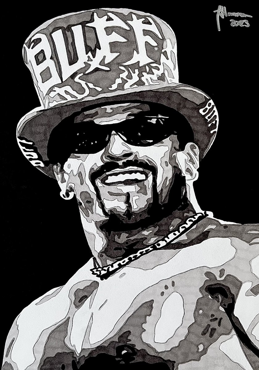 HollywoodArtLH's tweet photo. #BuffBagwell #Buff #BuffTheStuff #NewWorldOrder #nWo #WCW #Nitro #Art #Artist #Artwork #FanArt #Draw #Drawing #Sketch #SpectrumNoir #Ink #InkArt #InkDrawing @Marcbuffbagwell @nWo4lifeWCW @CollectionWcw @WCWarchive Hand drawn using Spectrum Noir βοΈ https://t.co/97JVraLPKz