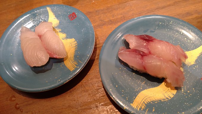 戦い終えて
寿司が来た 