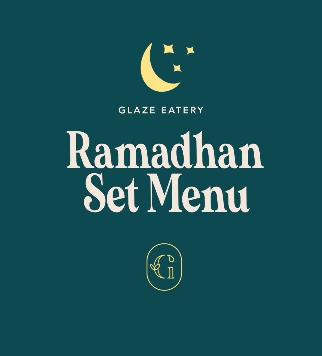 glazeeatery's tweet photo. Salam Ramadhan &amp; Selamat menunaikan ibadah puasa kepada semua 🌙

Let us take care of your buka puasa needs with our Ramadhan Set - also available a la carte

To reserve, click this link ——- https://t.co/7vD0xaTJVf

Available at Eco Majestic outlet only 

@TwtSemenyih https://t.co/c83caDmxiV