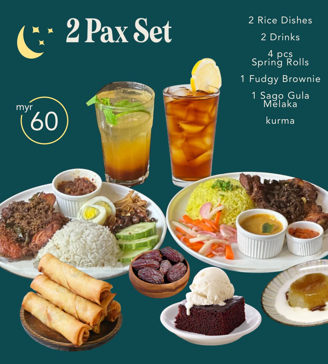 glazeeatery's tweet photo. Salam Ramadhan &amp; Selamat menunaikan ibadah puasa kepada semua 🌙

Let us take care of your buka puasa needs with our Ramadhan Set - also available a la carte

To reserve, click this link ——- https://t.co/7vD0xaTJVf

Available at Eco Majestic outlet only 

@TwtSemenyih https://t.co/c83caDmxiV