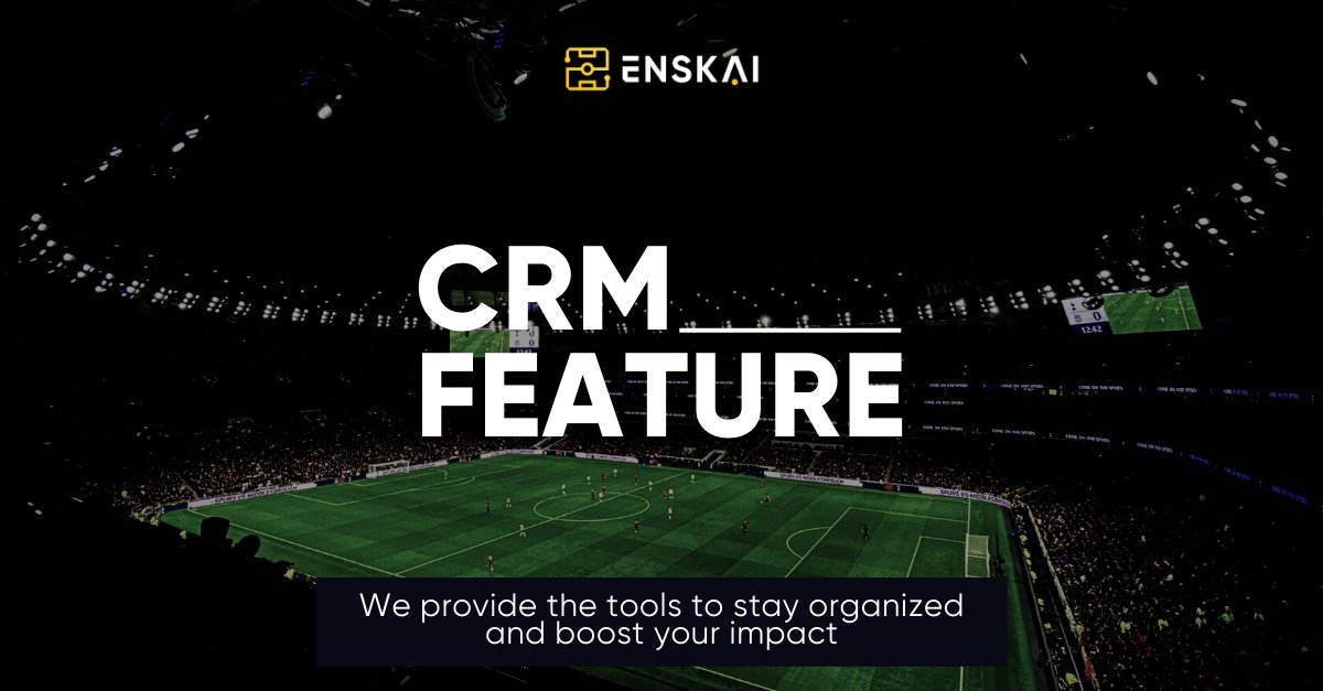 Upgrade your football agency with Ensk.AI! Our exclusive CRM platform helps you manage clients and grow your business with ease. 🔹Streamline workflows 🔹Data-driven insights 🔹Adapt to industry changes. Upgrade now and take your business to the next level!