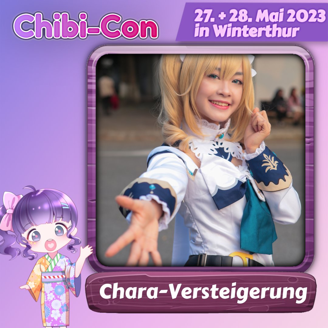 Auch in diesem Jahr wird es wieder eine tolle Charakter-Versteigerung geben. Dieses Mal lassen wir jedoch die Community entscheiden, für welchen Zweck die Einnahmen gespendet werden sollen. Wählt euren Favoriten einfach unter umfrageonline.ch/c/ncmnqz7h aus.