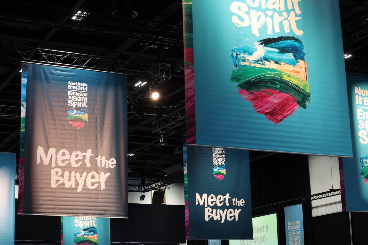 Tourism NI (@nitouristboard) on Twitter photo Yesterday we welcomed over 150 international tour operators to the ICC for Meet the Buyer with <a href="/TourismIreland/">Tourism Ireland</a>. 184 local businesses pitched NI as a leading visitor destination to overseas tourism experts.
Read more: bit.ly/3K3gYei
#EmbraceAGiantSpirit #MeetTheBuyer Yesterday we welcomed over 150 international tour operators to the ICC for Meet the Buyer with <a href="/TourismIreland/">Tourism Ireland</a>. 184 local businesses pitched NI as a leading visitor destination to overseas tourism experts.
Read more: bit.ly/3K3gYei
#EmbraceAGiantSpirit #MeetTheBuyer
