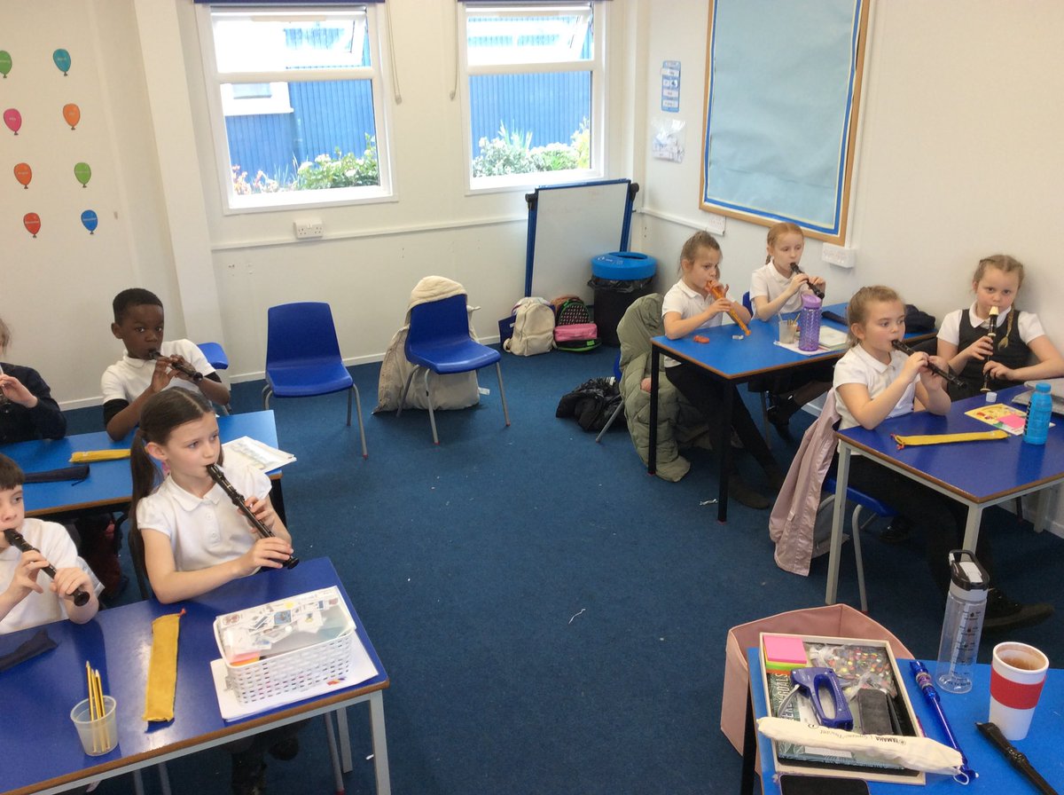 HallPeel's tweet image. Year 3 Yew have started to learn how to play the recorder in out music lessons. We are very excited to carry this on!