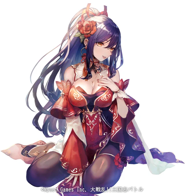 【大戦乱三国志バトル】にて、「呉夫人」「斎長公主」を描かせていただきました。よろしくお願いします。 