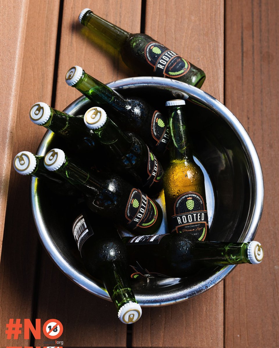 Don't put all your eggs in one basket, But you can definitely put all your Rooted Premium Lager in one bucket.

#OwnYourRoots
#Rootedpremiumlager
#EnjoyRootedResponsibly
#craftbeerlovers