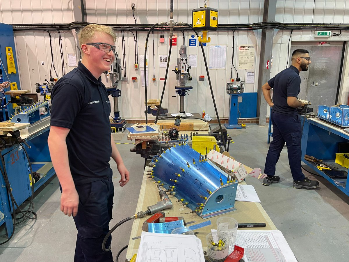 It's our apprentices' final week in the workshop! Having proved their skills over the past few months, they will now progress to theory-based learning.

This is the last cohort to train in our current workshop before a brand new facility opens in summer.

marshallgroup.co.uk/our-businesses…