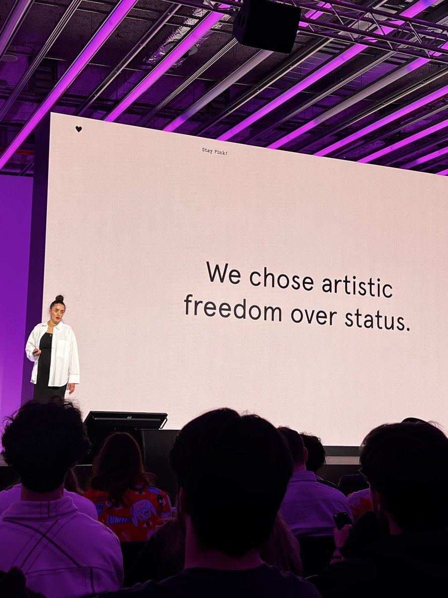 Insightful and inspiring day 1 at @OFFFest with some great keynotes! 
Thank you <a href="/SNASKsthlm/">SNASK</a> <a href="/Found_Studio/">Found</a> <a href="/panicstudiotv/">Panic</a> <a href="/BureauBorsche/">Bureau Borsche</a> #OFFF2023 #barcelona