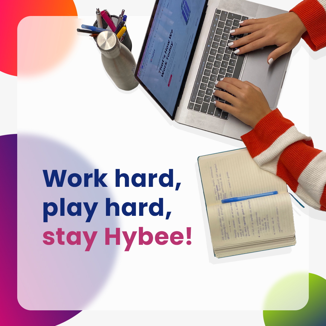 hybee_co's tweet image. Hybee knows how to work hard and play hard! We empower our employees to seize the moment, all while maintaining maximum productivity. #HybridWork #WorkEasily #OfficeLife