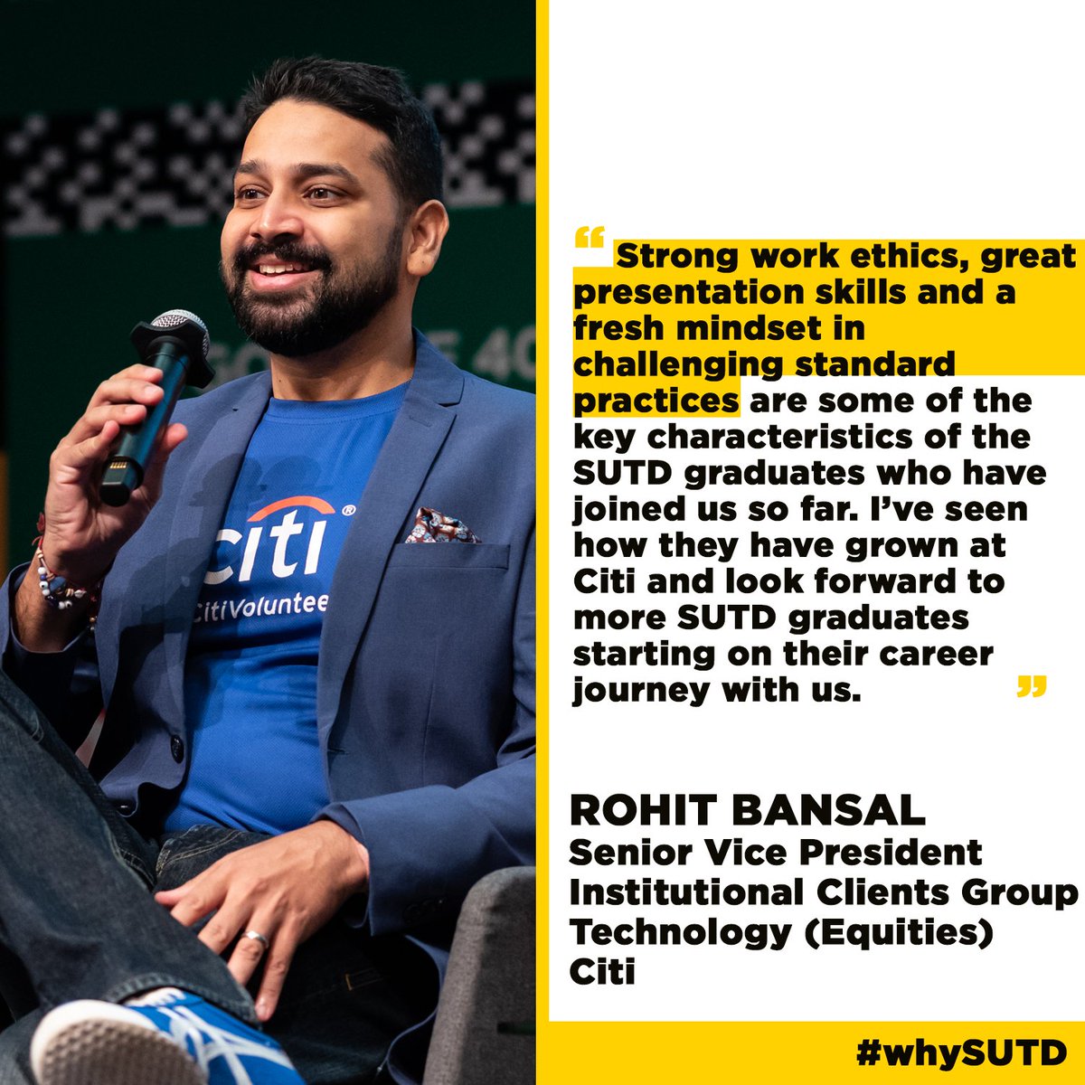sutdsg's tweet photo. Here’s what the industry partners have to say about SUTD graduates!
#whySUTD https://t.co/806VmcPQns