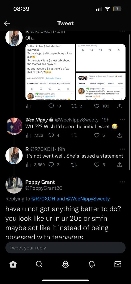 R on Twitter "Quite a few people responded to that Tweet ya wee tit