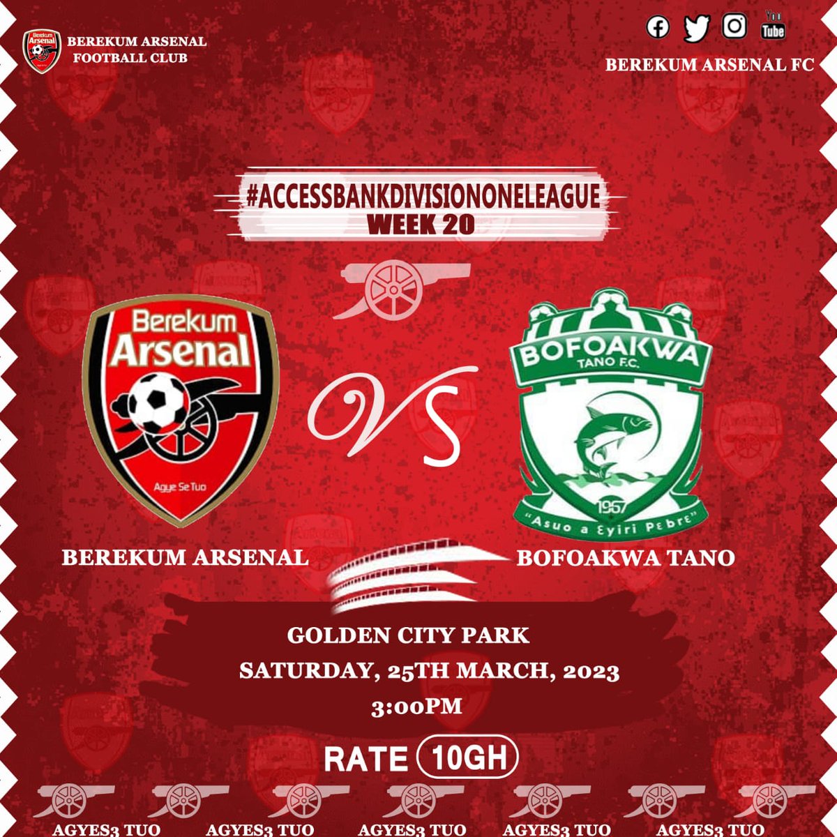 Up Next 

#BAFC 
#AgyeS3Tuo 
#BringBackTheLove