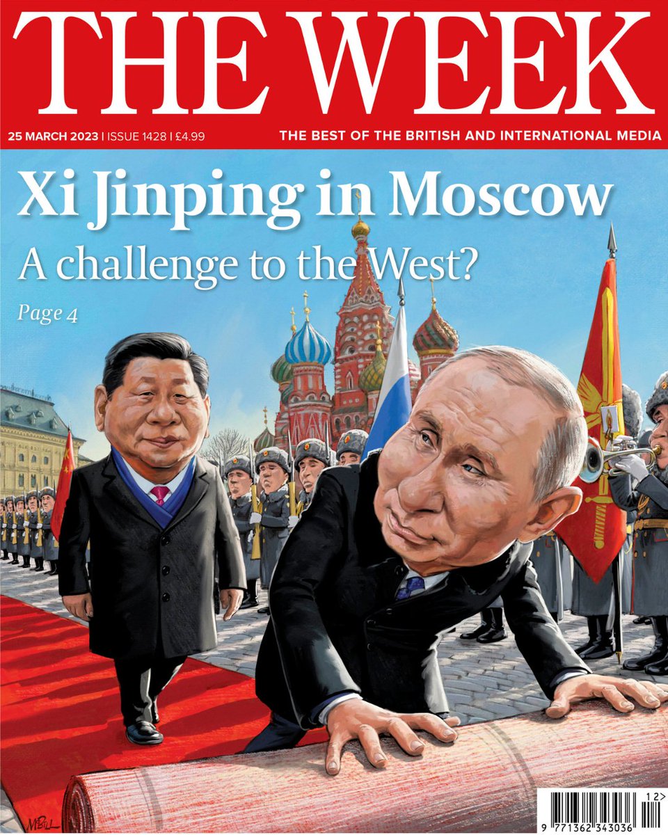 TheWeekUK's tweet photo. 🗞️ Xi Jinping in Moscow: A challenge to the West? Catch up on the news and views from UK and international media over the past seven days with #TheWeekmagazine.
Get your first six issues for free when you subscribe: https://t.co/KLxHTA1Ngi https://t.co/UikQFXf9n6