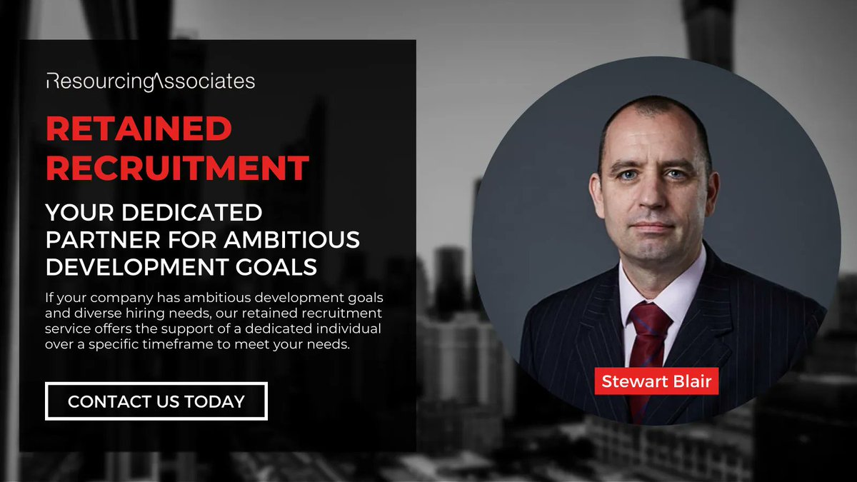 ResourcesAssoc's tweet image. Unlock your company&apos;s potential with our tailored retained recruitment services! 

E: enquiries@resourcingassociates.com
T: UK: 0203 983 9300 | USA: +1 (646) 993-7350

#RetainedRecruitment #TailoredSolutions #SuccessStories #Recruitment #RecruitmentAgency