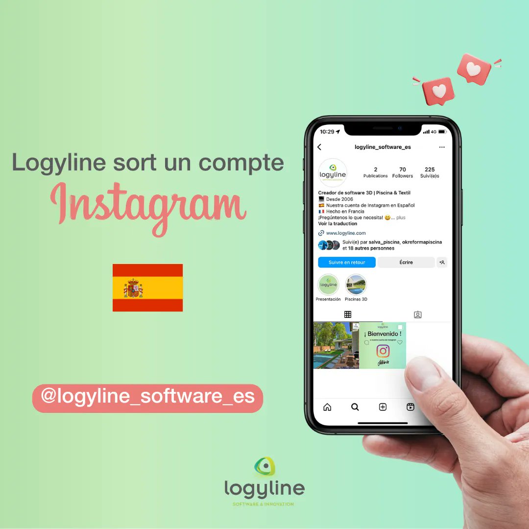 Un nouveau compte exclusivement en espagnol : @logyline_software_es 😍Vous parlez anglais ? Rejoignez-nous ! 

#logyline #logyconcept3D #spanish #espagnol #intagram #IG #nouveau #communauté