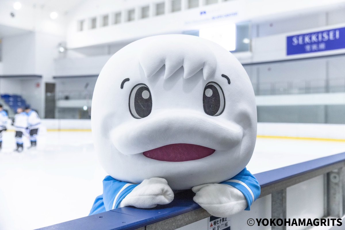 ＼TOPAZ ・グルーガ来場‼／
 
プロアイスホッケーチーム #横浜GRITS の #オフィシャルチアリーダーズ  #TOPAZ と公式キャラクターの #グルーガ が4/2(日)に来場✨
 
更にグルーガとのコラボグッズも…👀✨
皆様も是非お越しください🙇

#GP2400 #GoForB2 #横浜エクセレンス #lightupforexcellence💡