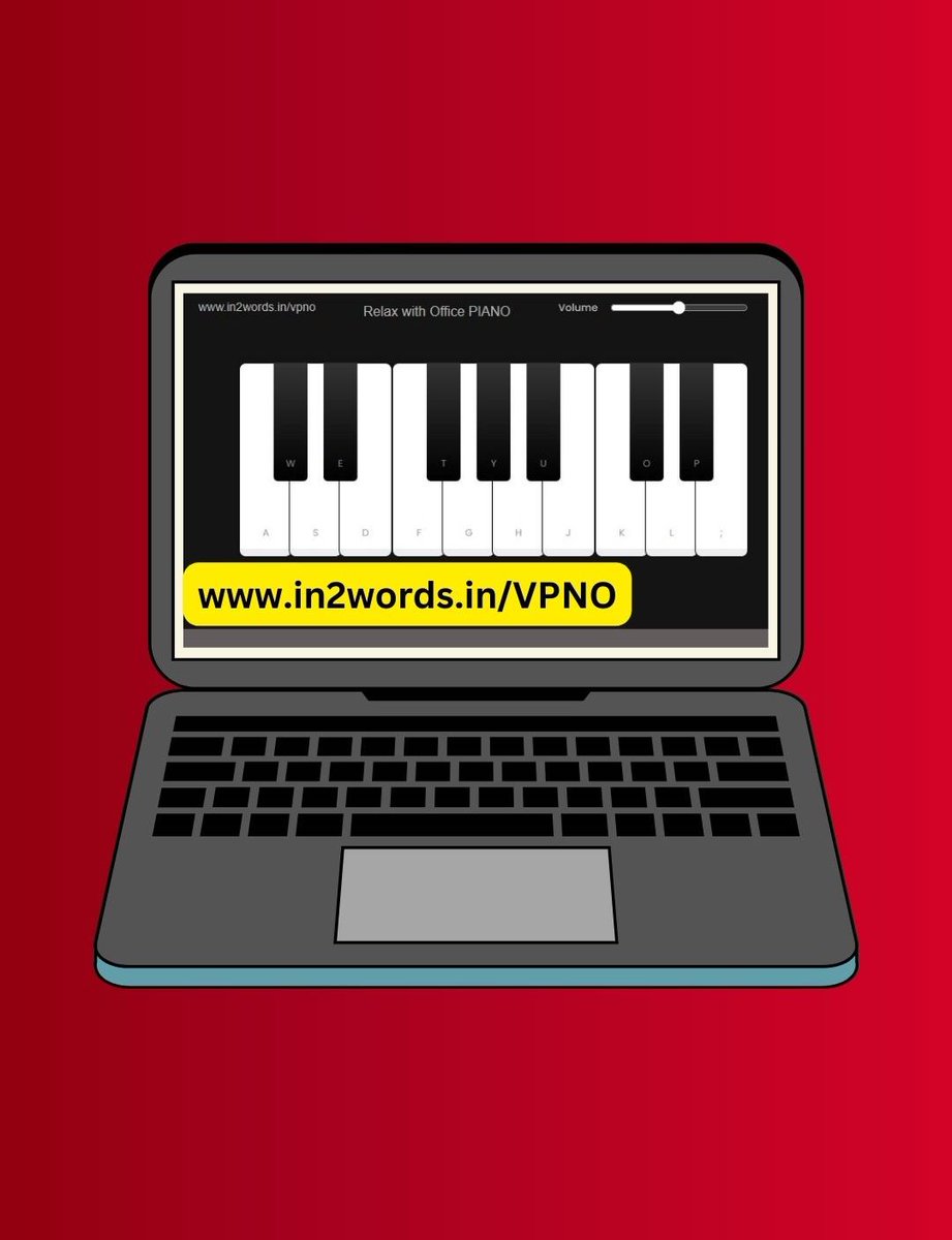 musiconguru's tweet image. Relieve work stress and unlock your musical potential with VPNO - the virtual piano on In2Words.in. Check out our latest blog post for a fun and easy way to unwind. #stressrelief #virtualpiano #musicalpotential URL: in2words.in/post/unlock-yo…