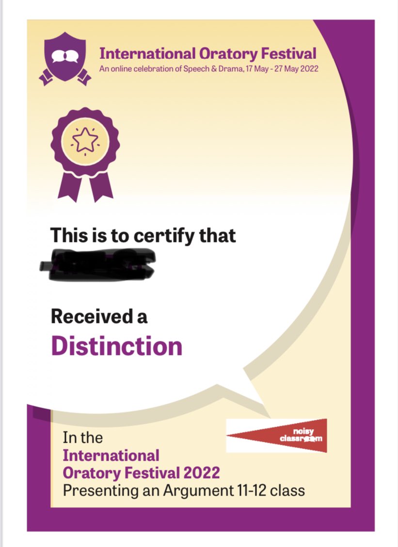 oratoryfestival's tweet photo. A graded certificate in presentation is a powerful way of demonstrating communication skills on any CV. Sign your students up today at https://t.co/5LSPLEFPIB https://t.co/HuYhVLoDPr
