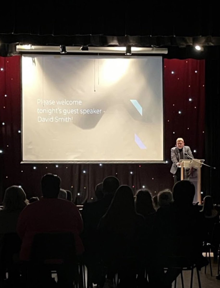 DavidSmithTV's tweet photo. Congratulations to everyone at @BraesHigh and @BraesMedia for putting on an excellent awards ceremony for their Higher Media pupils last night. I saw some excellent work. Thank you for inviting me along to take part. https://t.co/FkaIm32JLD
