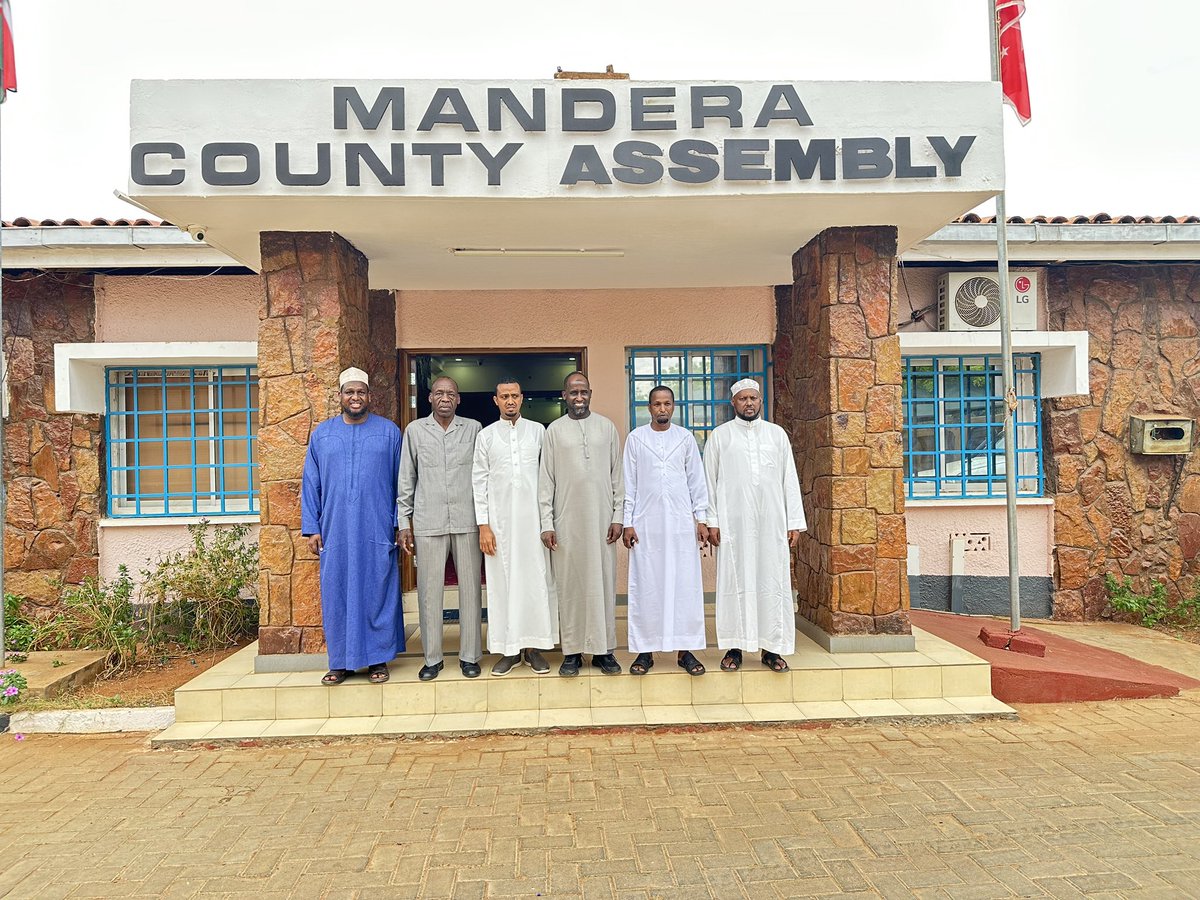 adanafk's tweet photo. Earlier today I received at Mandera County Assembly, Dr. Tadjadine Bechir who is the Director of External Relation and Graduate affairs at international university of Africa-Sudan. As Alumni of this university am extremely happy to have him around.@MohamedAKhalif @iua_university https://t.co/zIrA4nzUoD