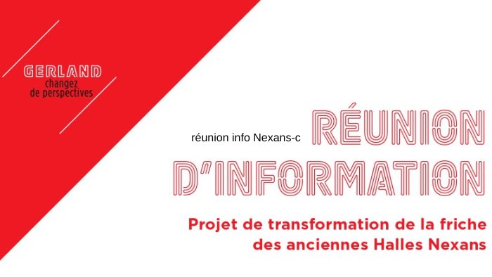 Venez découvrir les orientations du projet de transformation de la friche des anciennes Halles Nexans et échanger sur l’avenir de cette friche le jeudi 30 mars 2023 lors d’une réunion d’information à 18h30 à la Cité des Halles.