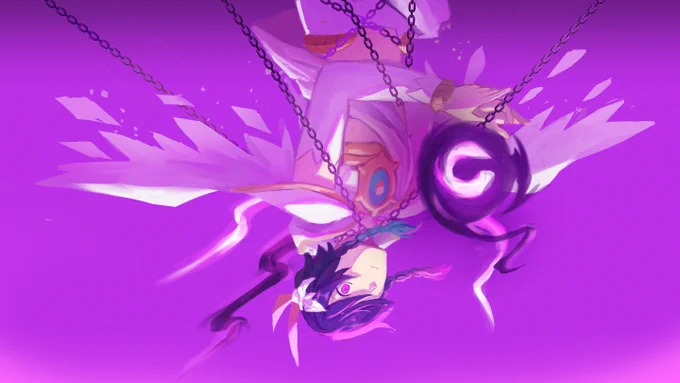 i tend to not like my art but there are some Venti's art that I really happy to have brought to finish point   The render is bad ngl but i keep thinking what did my past-self smoke to make those