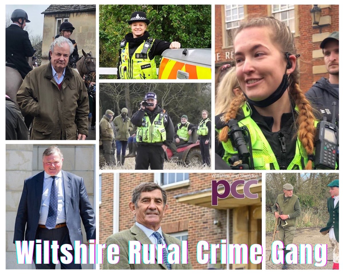 We will add more images throughout the day, or use any of your own! 
Copy and paste ⬇️ and send to <a href="/pwilkinson_pcc/">Philip Wilkinson: PCC Wiltshire and Swindon</a> 

SACK YOUR FOXHUNTING POLICE CRIMINALS #MakingWiltshireSafer