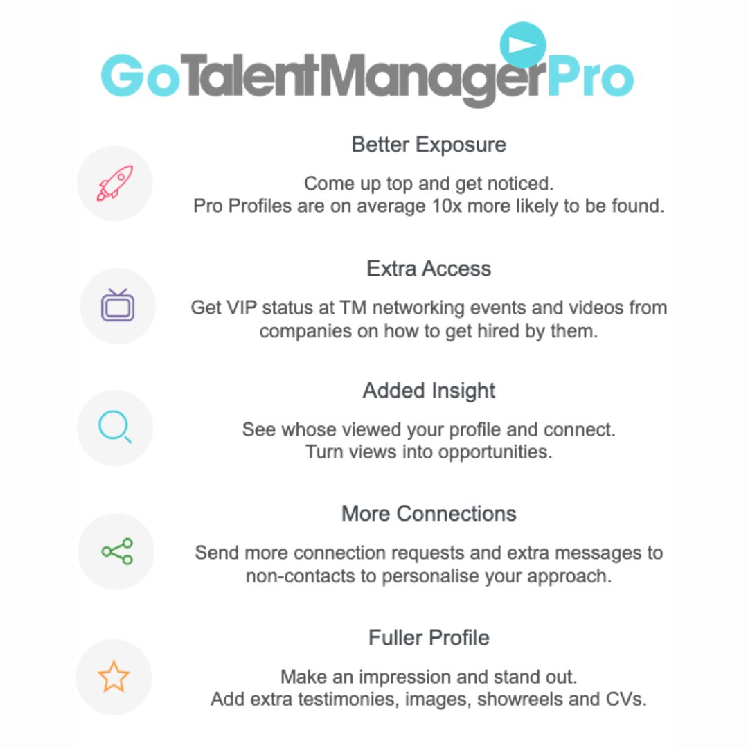 tvtalentmanager's tweet photo. Upgrade NOW via the link in the bio and see the difference - you even get a 7 days FREE if you sign up now! Don't just take our word for it - check out our video to see what our Pro freelancers say about Pro now.
https://t.co/lBPk4Kx5Il
⠀
#freelancers #community #tmhub #tvjobs https://t.co/qelG3sayYI