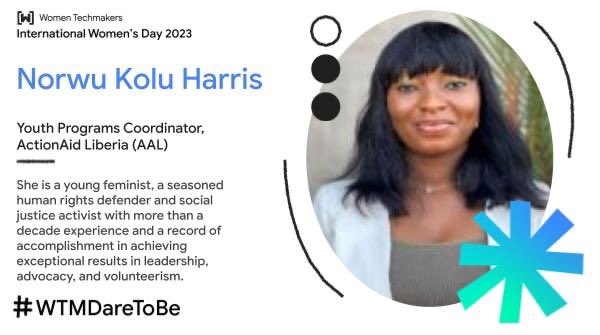 MonroviaWtm's tweet photo. Meet our speakers.. @WomenTechmakers #IWD2023 #WTMDareToBe https://t.co/NgEIMEOq58