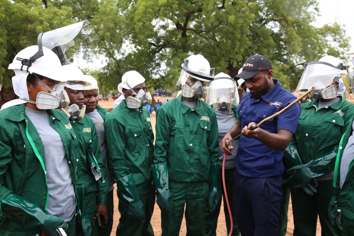 AngloGold Ashanti Malaria Control tweet media