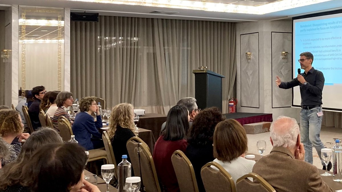 CAUSALab's tweet image. Packed room for wine &amp;amp; cheese session with @_MiguelHernan at #IWHOD2023 in Athens.

For drug repurposing, decisions to graduate compounds to #randomizedtrials have been based on preclinical data.

How do we incorporate clinical (#observational) data to this process? Should we?