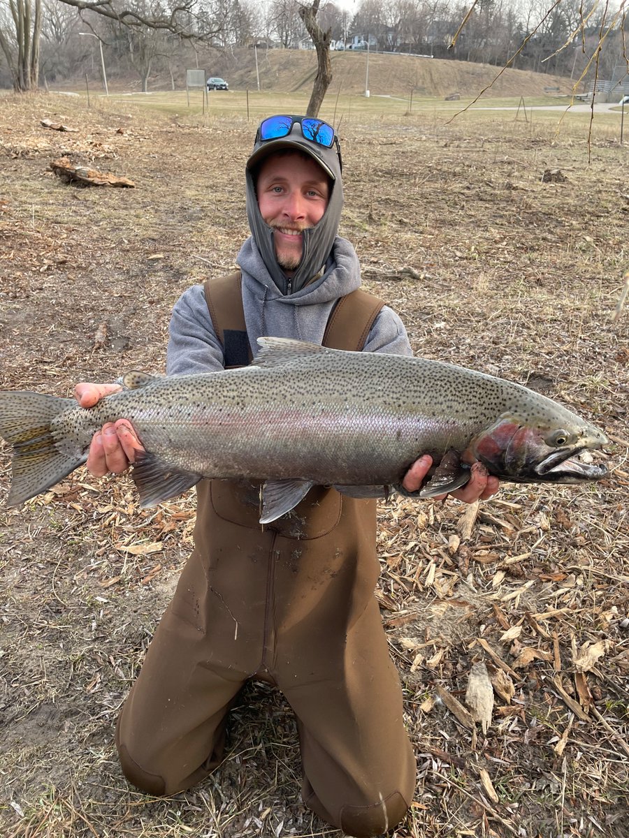 WiFinlander's tweet photo. Who else has steelhead on the mind?  Still have limited openings for the rest of March for river and boat trips https://t.co/FGs7Ikmxsm
