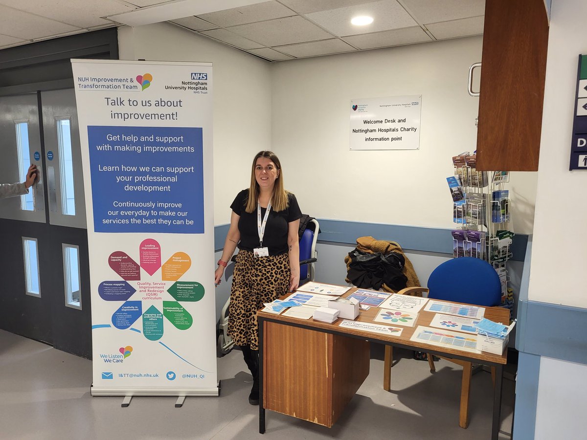 Improvement & Transformation Team (@nuh_qi) on Twitter photo We are set up at City South Entrance. Come and talk to us about your improvement ideas and how we can support. And grab a free pen! 😊 @TeamNUH <a href="/nottmhospitals/">Nottingham University Hospitals</a> We are set up at City South Entrance. Come and talk to us about your improvement ideas and how we can support. And grab a free pen! 😊 @TeamNUH <a href="/nottmhospitals/">Nottingham University Hospitals</a>
