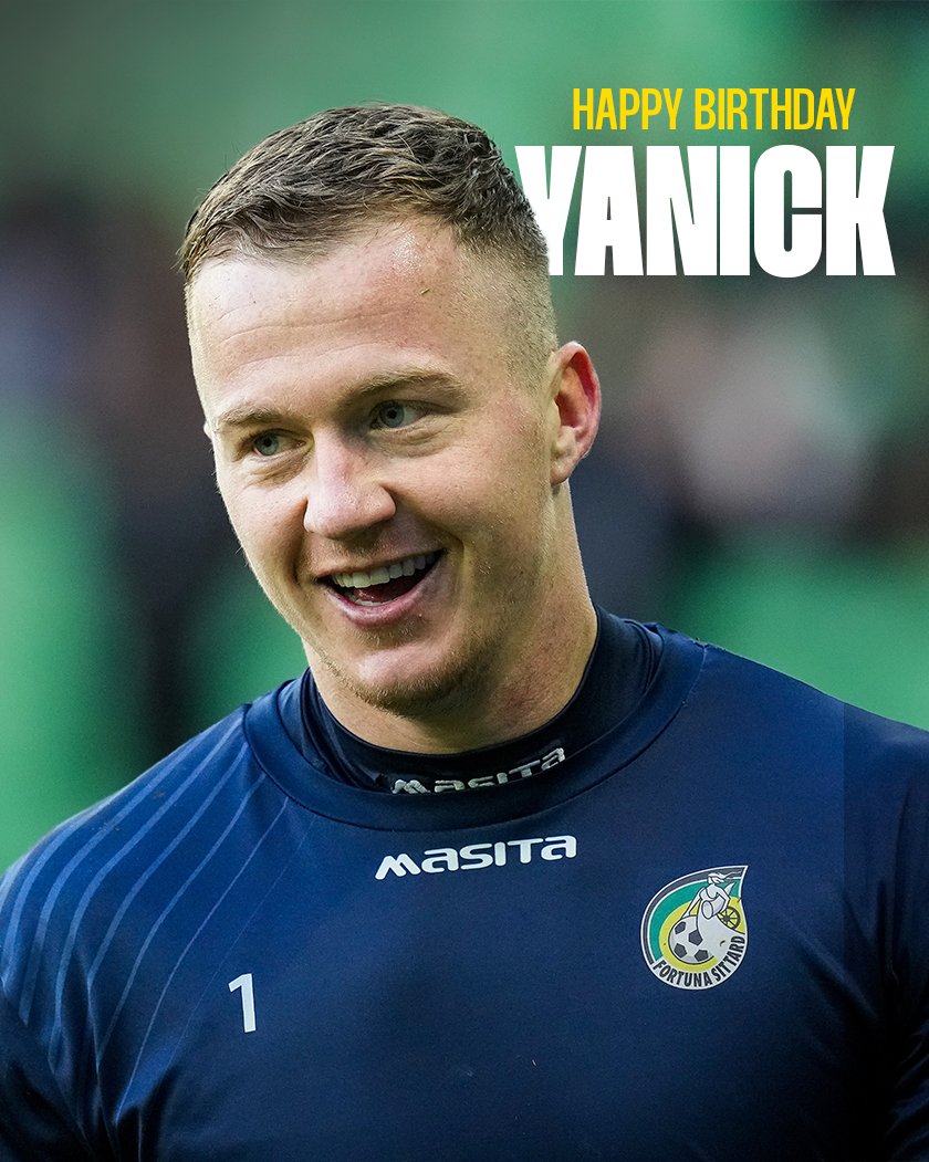 Maak er een mooie dag van, Yanick! 🥳