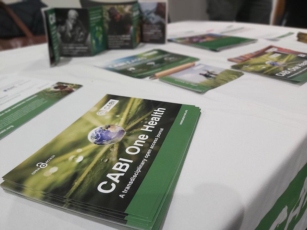 ErikaLNewton's tweet photo. Day 2 of @KTNUK #Microbiome #OneHealth Conference. Bring your coffee for a chat at the @CABI_News stand. https://t.co/hFij1um5JS