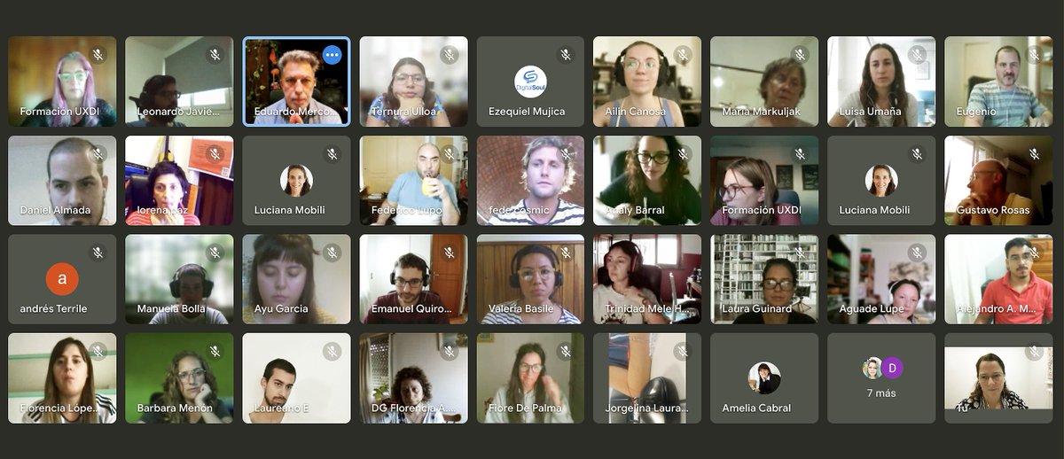 Y comenzó la cursada! Muy emocionados por esta nueva etapa que iniciamos en UXDI y le damos una cálida bienvenida a todos nuestros estudiantes! 😃

#UserExperience #InclusiveDesign