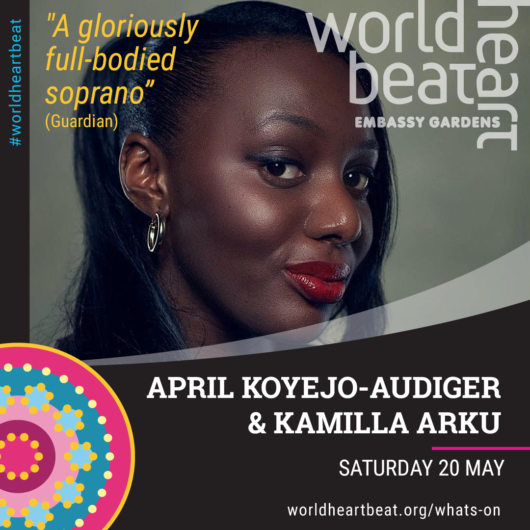 You’re Invited! April Koyejo-Audiger and Kamilla Arku in Concert - mailchi.mp/8eb35846f3fc/m… @kamillapianist @whbeat @obkarp #musicforliberia #worldheartbeat