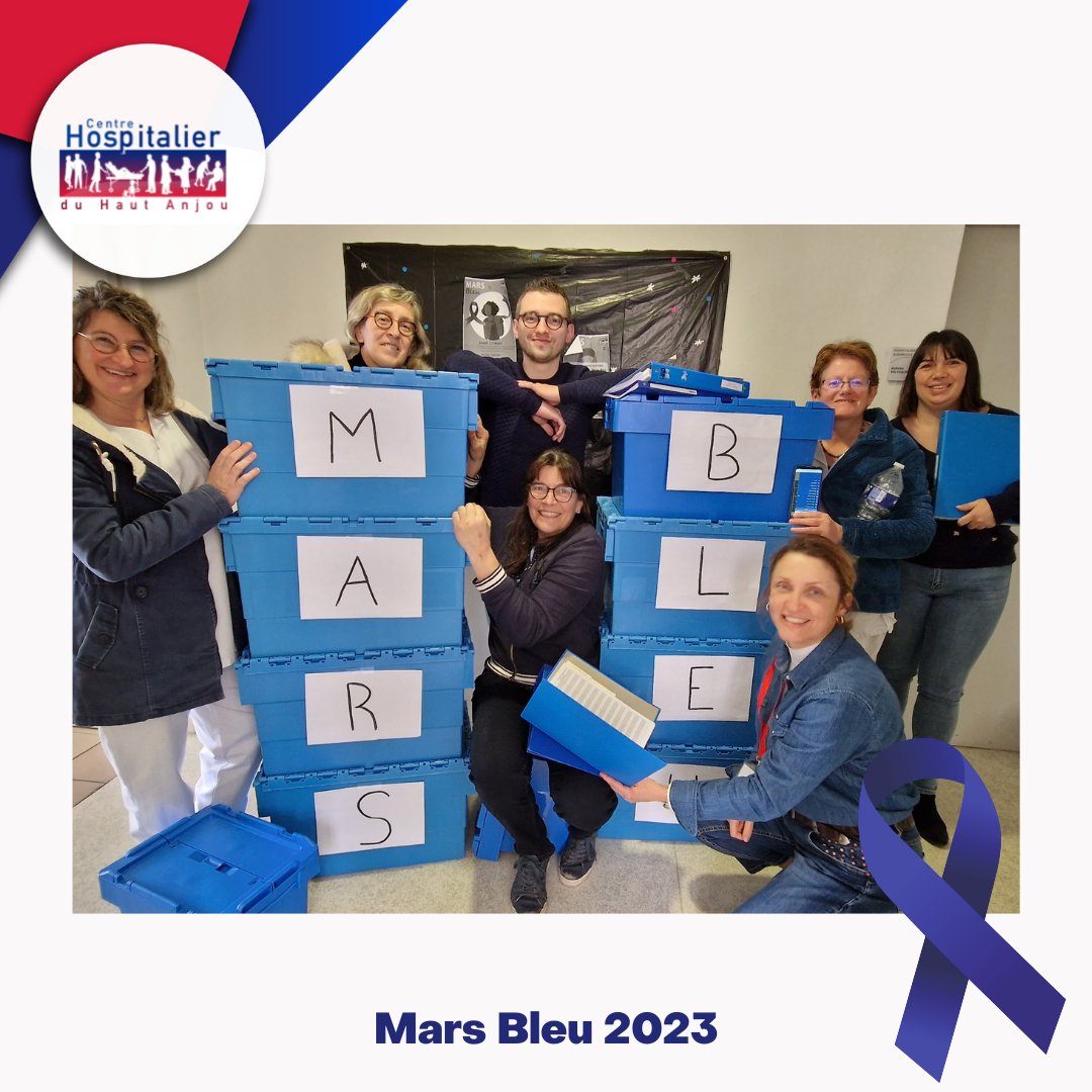CH_HAUTANJOU's tweet photo. Les équipes du @CH_HAUTANJOU se mobilisent pour #MarsBleu ! 💙
#defiphoto Service Hospitalisation A Domicile (HAD)

👉 L'HAD ça sert à quoi ? Éviter ou diminuer la durée d’une hospitalisation, rester dans votre cadre de vie pour vos soins.

LE CHHA recrute, rejoignez-nous ! https://t.co/UWwrRhUc42