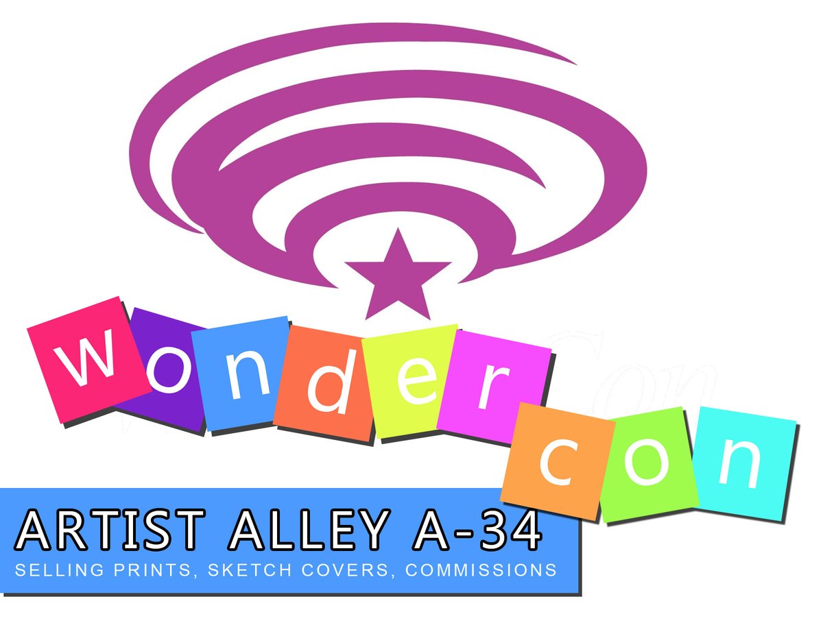 Tomorrow Friday March 24 to 26 is wonder con ! I will be at artist alley A-34 sitting next to Ron Lim !!! Bring your books to get it sign! We both will be taking commissions and selling some limited prints! See ya at the show...