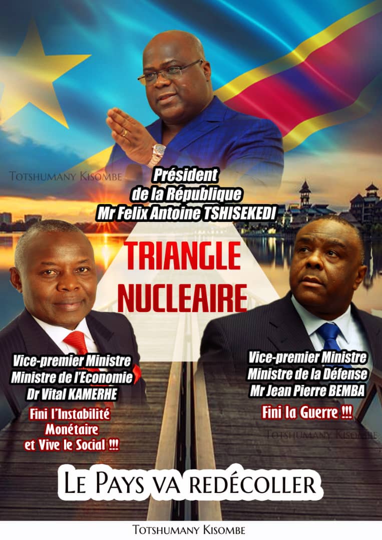 Félicitations cher Dr. <a href="/VitalKamerhe1/">Vital Kamerhe</a> <a href="/VitalKamehre1/">Vital Kamerhe</a> pour votre nomination au ministère de l'économie. Nous voulons que votre première mission soit de stabiliser le taux, le ramener même à 900FC.
