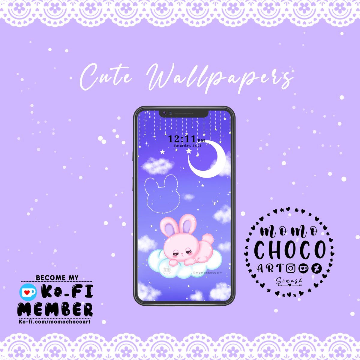 Free Wallpaper for IOS/Android
Few left #wallpaper #digitalart #digitalillustration #digitalwallpaper #kofi
#kofichallenge #cute #cuteart

ko-fi.com/s/8ba9e3d112