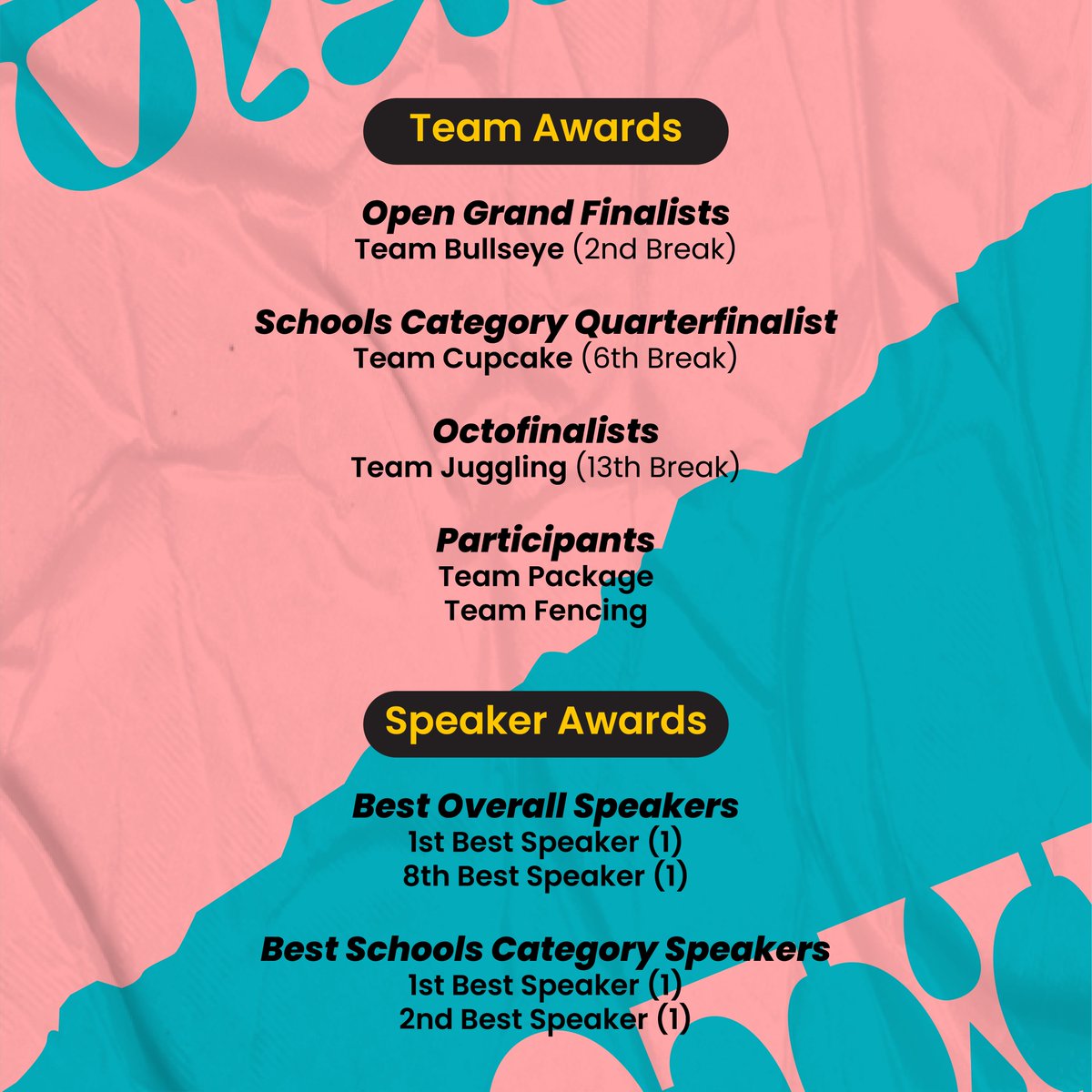 DialogyShanghai's tweet photo. Let's give a round of applause to our amazing students who participated in the Finals Day of Cambridge Schools and the Japan Debate Open! 🎉 Their talent and dedication are truly inspiring, and we couldn't be prouder of them!
#TournamentUpdates #DebateAndSpeechEvents #debate https://t.co/8ldmmJoJBv