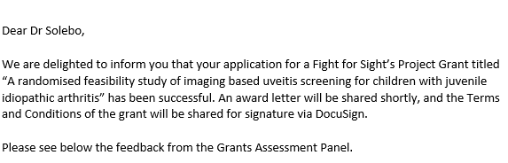 Dr Lola Solebo 💙👶🏾👁️👩🏾‍💻 tweet media