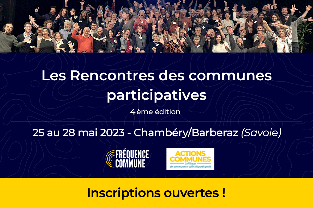 FreqCommune's tweet photo. Rencontres des communes participatives #4 du 25 au 28 mai à Barberaz et Chambéry - LE PROGRAMME ! 🎉
⏰On vous a préparé, avec le Réseau Actions Communes, un programme sur-mesure 
https://t.co/6Sa2sYzMaQ https://t.co/iRzqle8Jvo