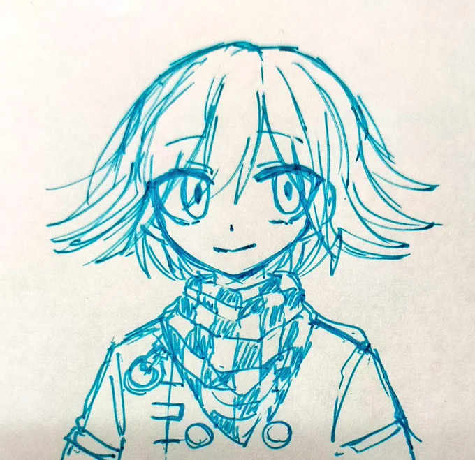 みて、真っ当な頭身の小吉だよ 