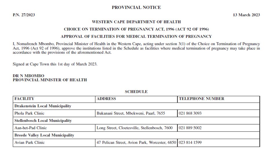Health Law & Policy Updates South Africa tweet media