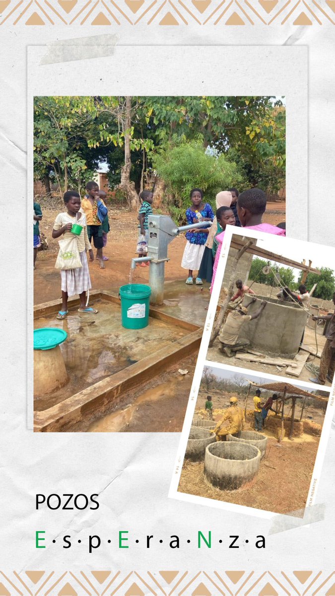 Esta semana se ha celebrado el 🫗Día mundial del agua 🍶

¿Recuerdas q letras adjudicamos a los pozos q hemos financiado  y con quién colaboramos? 

💧📸 Aquí te dejamos fotos d los tres!

#SMAfricanas
<a href="/JaneGoodallEspa/">Jane Goodall España</a>
<a href="/Africactive/">Active Africa</a>

#EspEraNza #aguaparatodos #conunpocodecadauno