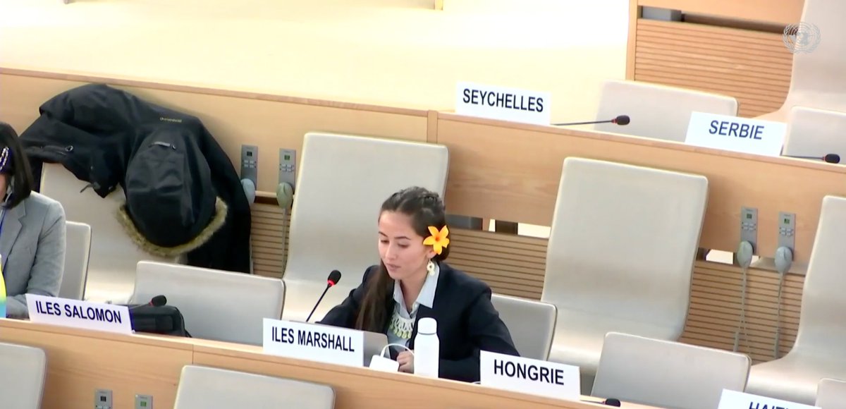 On Wednesday, 15 March, we delivered a statement at the #ID with #SR on the situation of #HumanRightsDefenders. #HRC52 marks 25 years of the Decl on #HRDs. RMI stands with #HRDs around the world, especially #Indigenous and #environmental defenders.