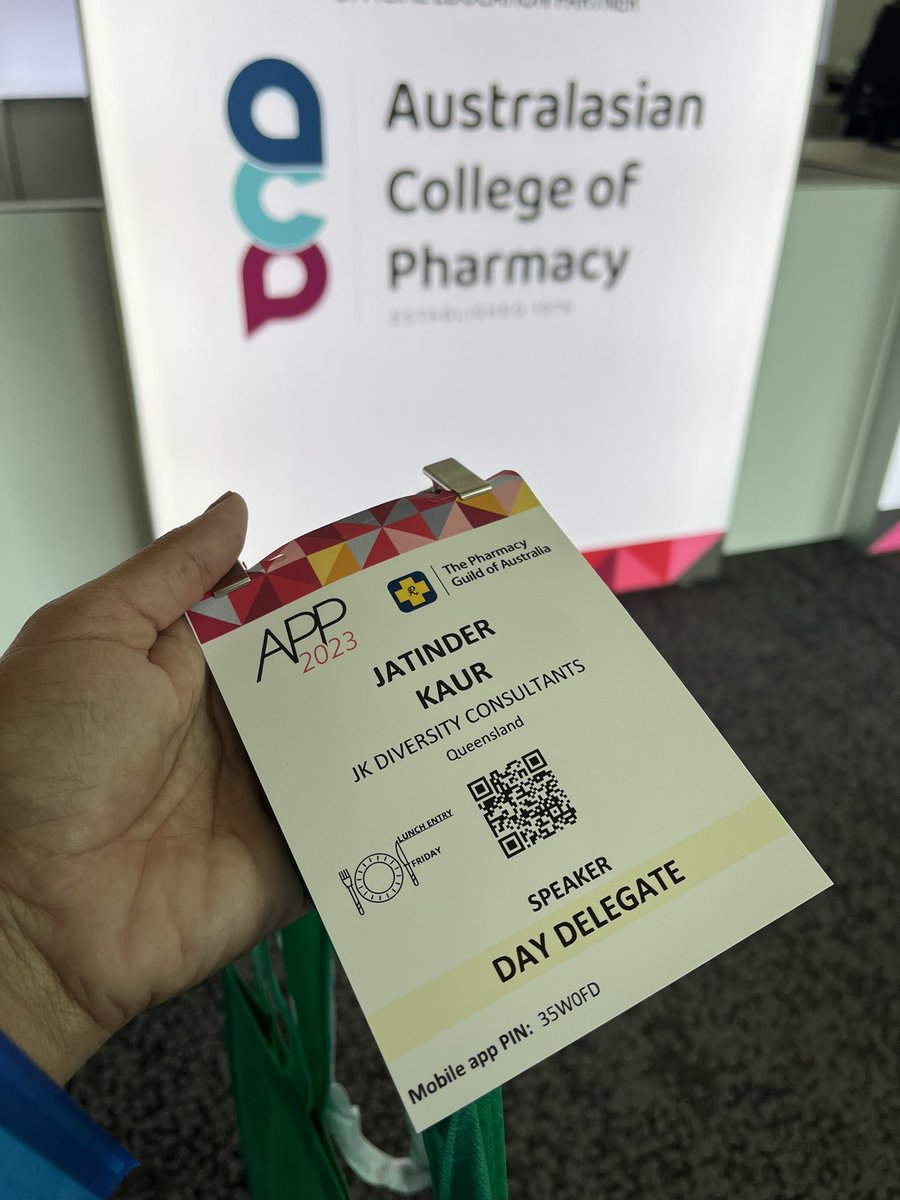 Enjoyed present at #APP2023 on cultural diversity in community pharmacy <a href="/APPConfAus/">APP2024</a>